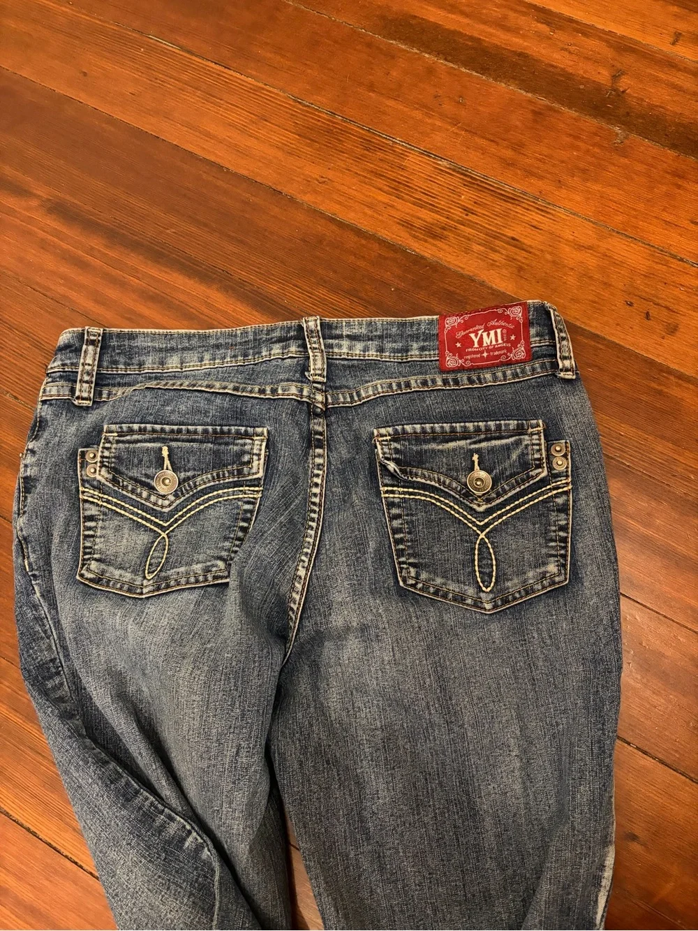 YMI low rise flared jeans